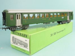 Kleinbahn H0 381 SBB Personenwagen B4, 2 Kl, NEU