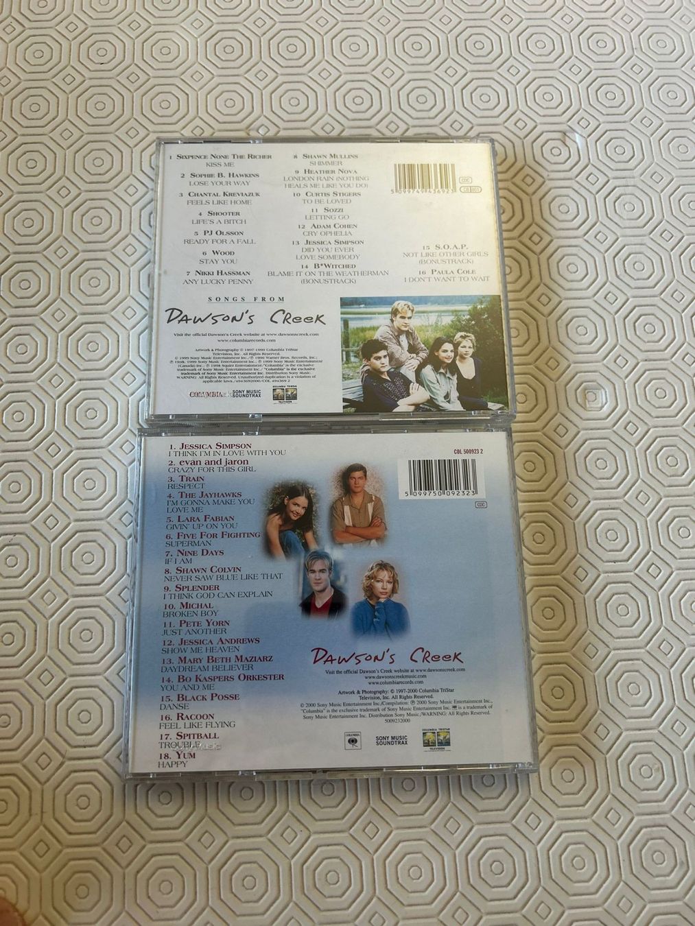 CD: 2xCD songs from Dawson's Creek – Usato da Melano venduto da H-Sara 1