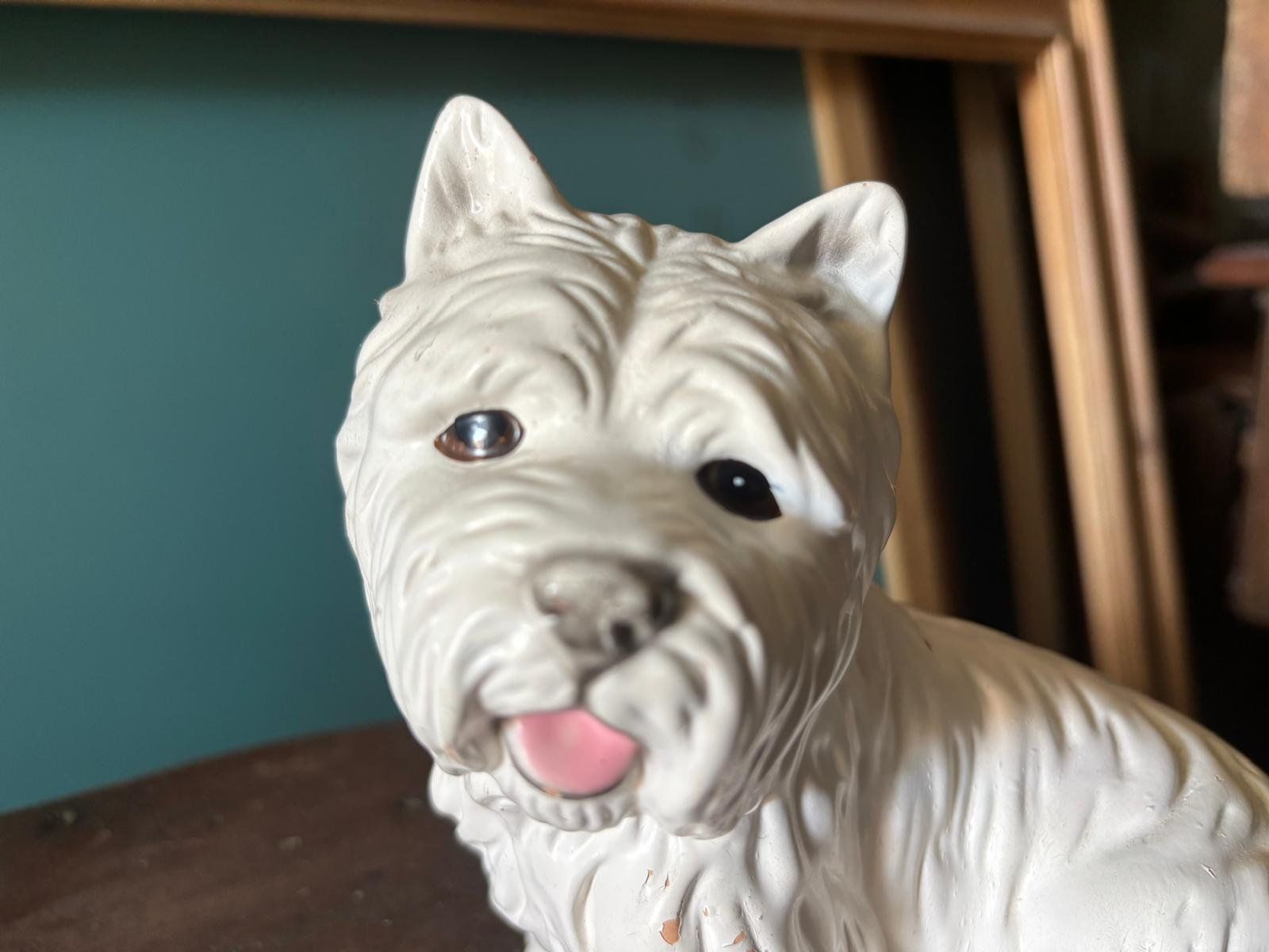 Statuette: Keramikfigur West Highland white Terrier – Usato da Regensdorf venduto da RCM_8105Regensdorf 1