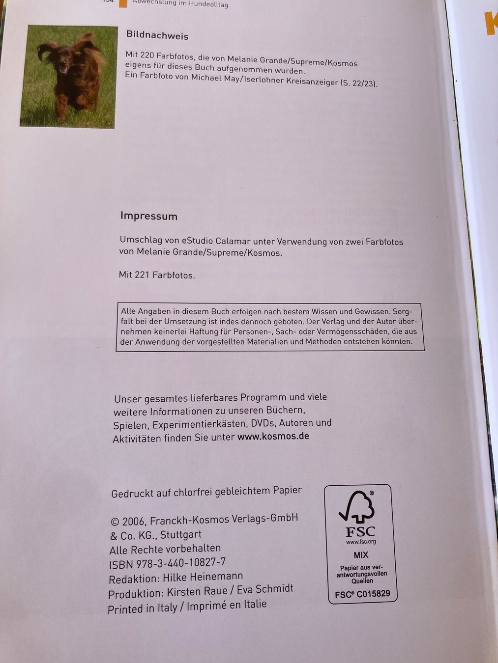 Libri: Buch: Hundetraining mit Martin Rütter, 2006 – Usato da Wichtrach venduto da Aramis3628 6