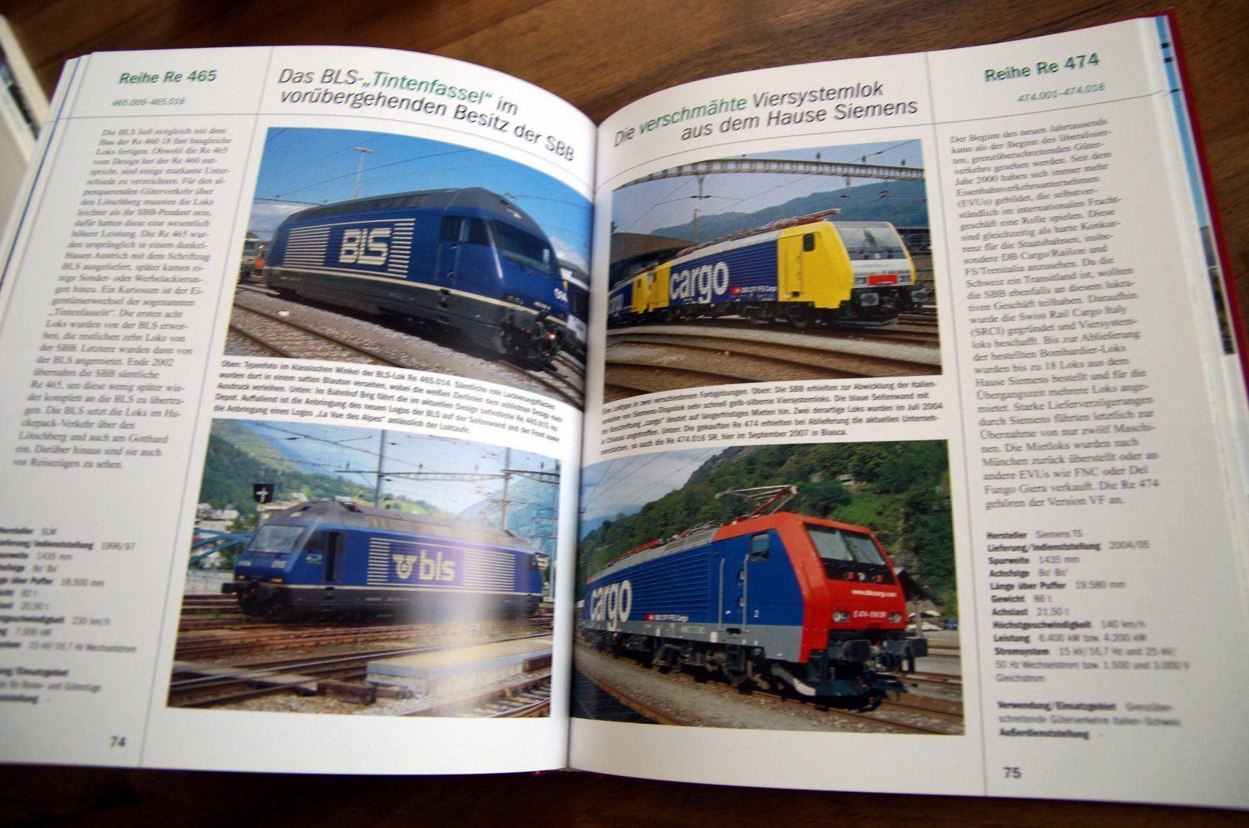 Bildatlas der SBB-Lokomotiven - Triebfahrzeuge der SBB