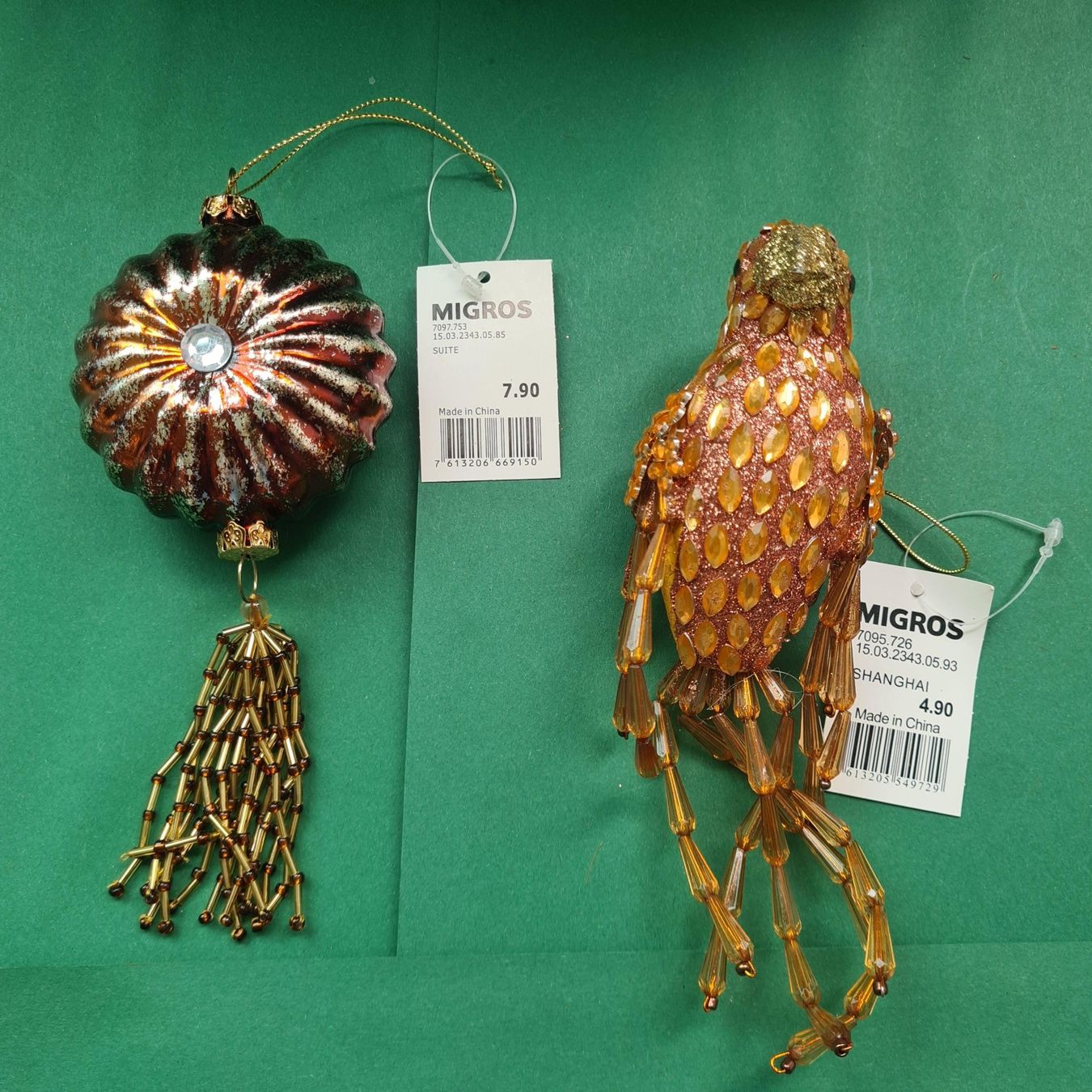 Migros Tutte le decorazioni: Weihnacht Baumschmuck – Nuovo (secondo la descrizione) da Urdorf venduto da sumrum