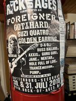 Konzertplakat Rock of Ages/2010/ Gotthard/Foreigner