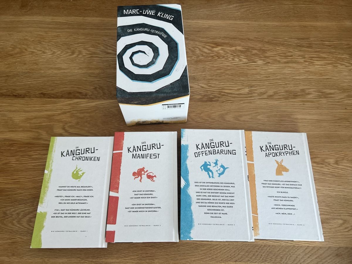 Livres: Die Känguru-Tetralogie – Neuf avec emballage d'origine à Bühler par thyladriel 1