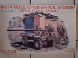 Maquette Dragon M274 Mule 1/35 Guerre du Vietnam Rare!