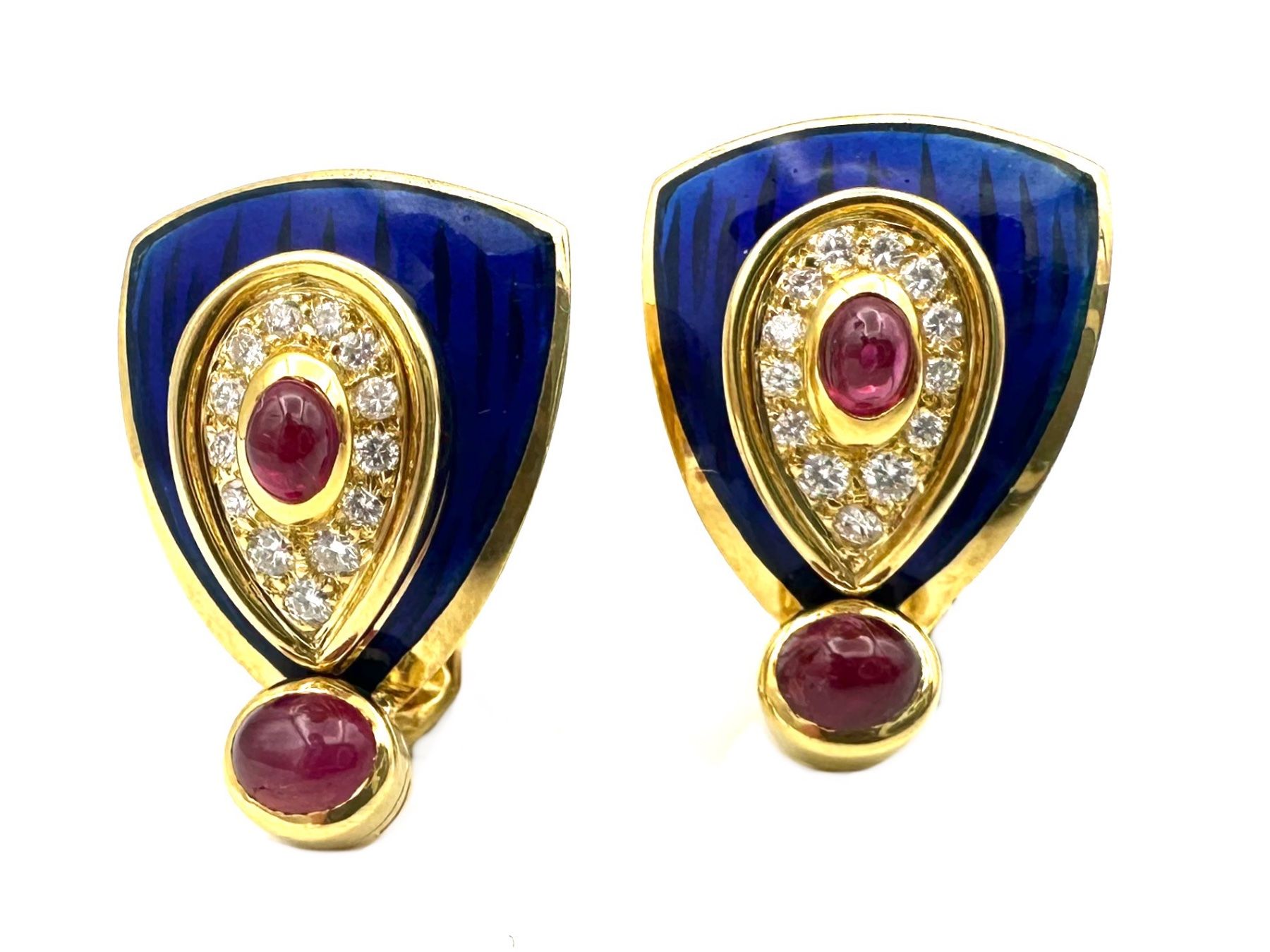 Ohrringe & -stecker: M.GERARD. Boucles d'oreilles vintage or jaune. – Gebraucht aus Renens VD von Diademe.sarl 3
