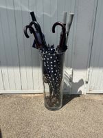 Regenschirmständer Glas oder Vase (ohne Inhalt), 65cm hoch