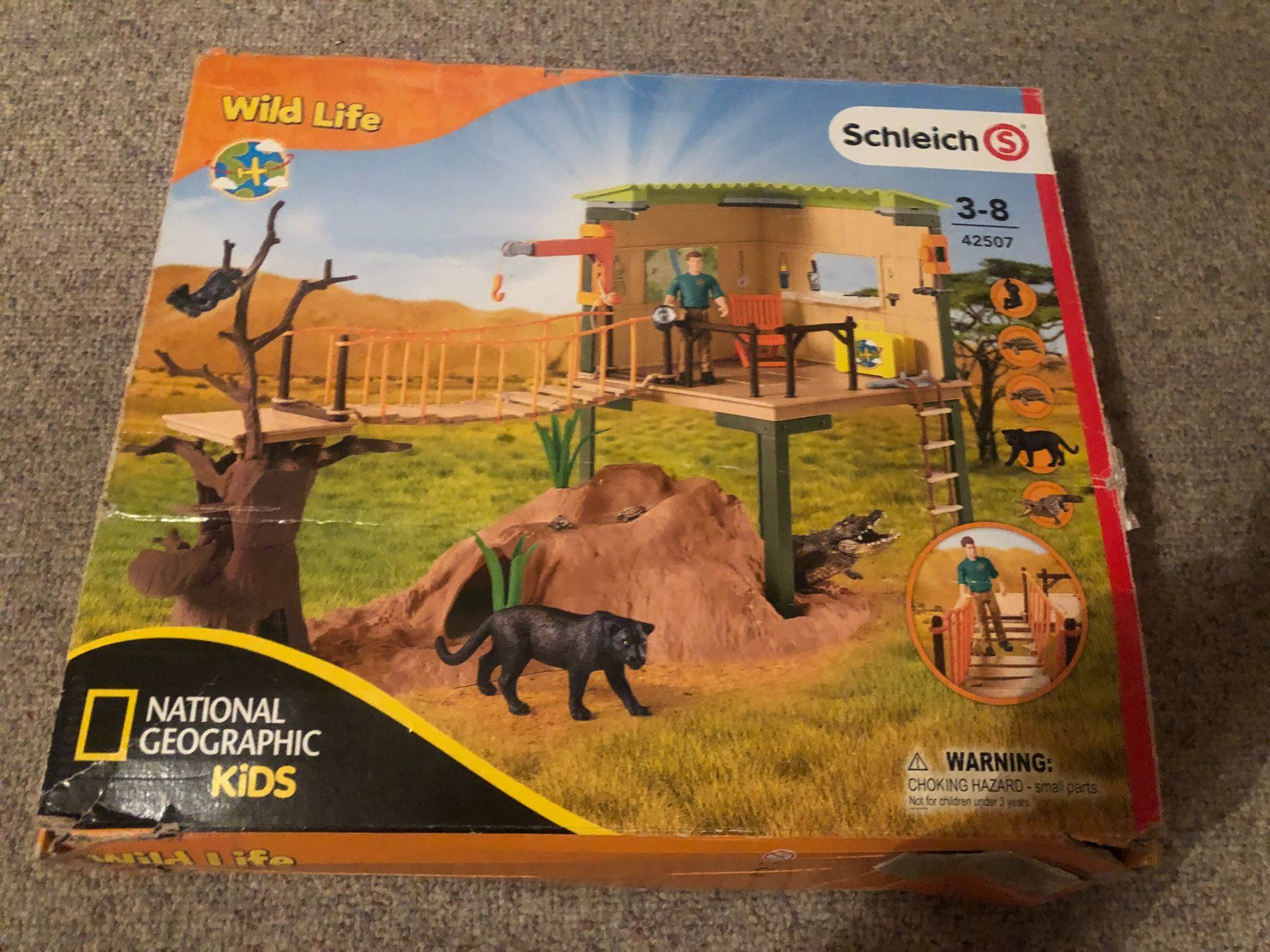 Schleich Giocattoli: Schleich Wild Life Abenteuerstation – Usato da Bassersdorf venduto da sammelfloh 7