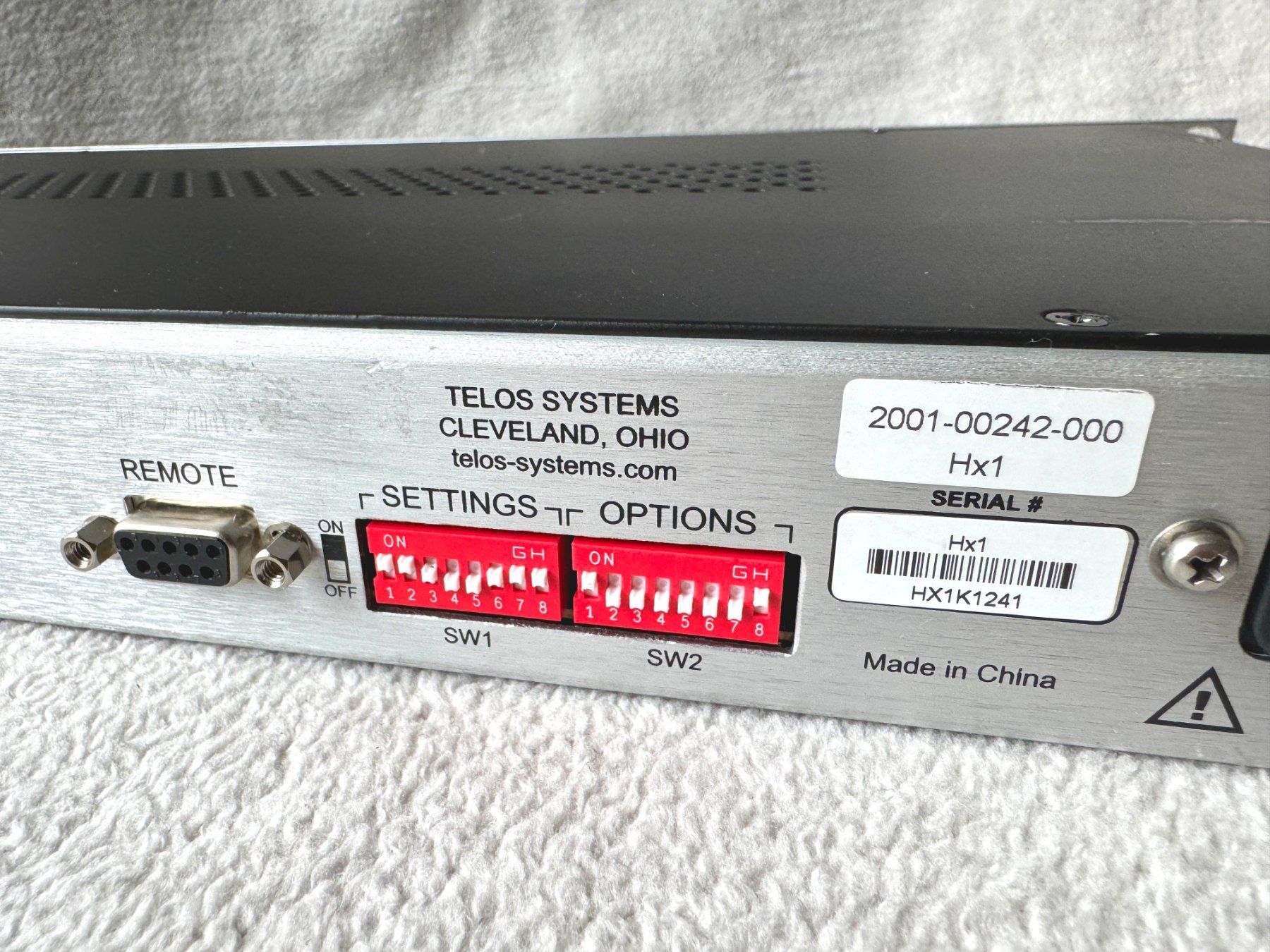 Attrezzatura per studi di registrazione: Telos Hx1 DIGITAL TELEPHONE INTERFACE Hybrid Broadcast audio – Usato da Zürich venduto da Malco0 5