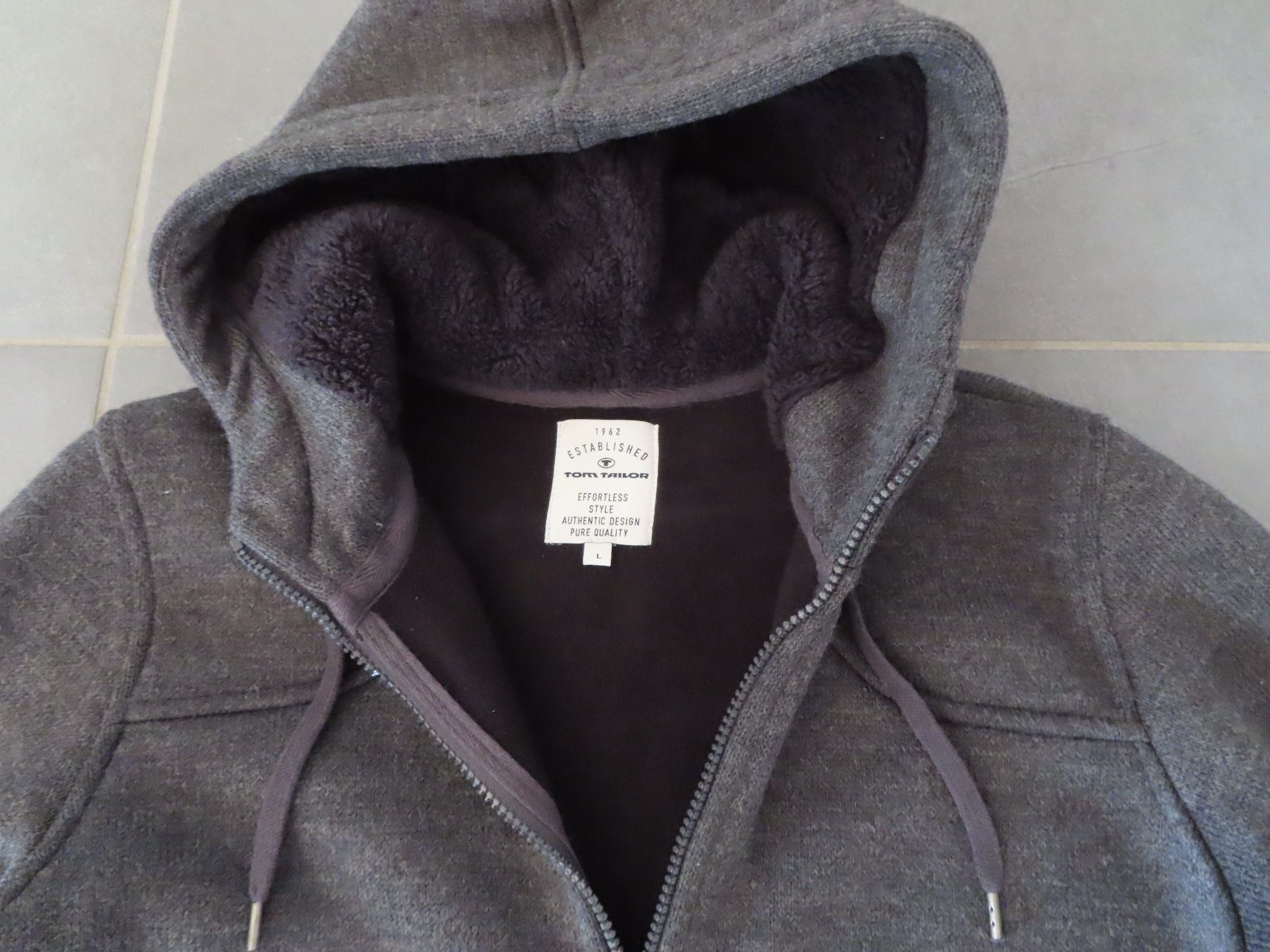 Tom Tailor Giacche: tolle Strickfleece-Jacke TOM TAILOR Gr.L +++top+++ – Usato da Wallenried venduto da Asyano 1
