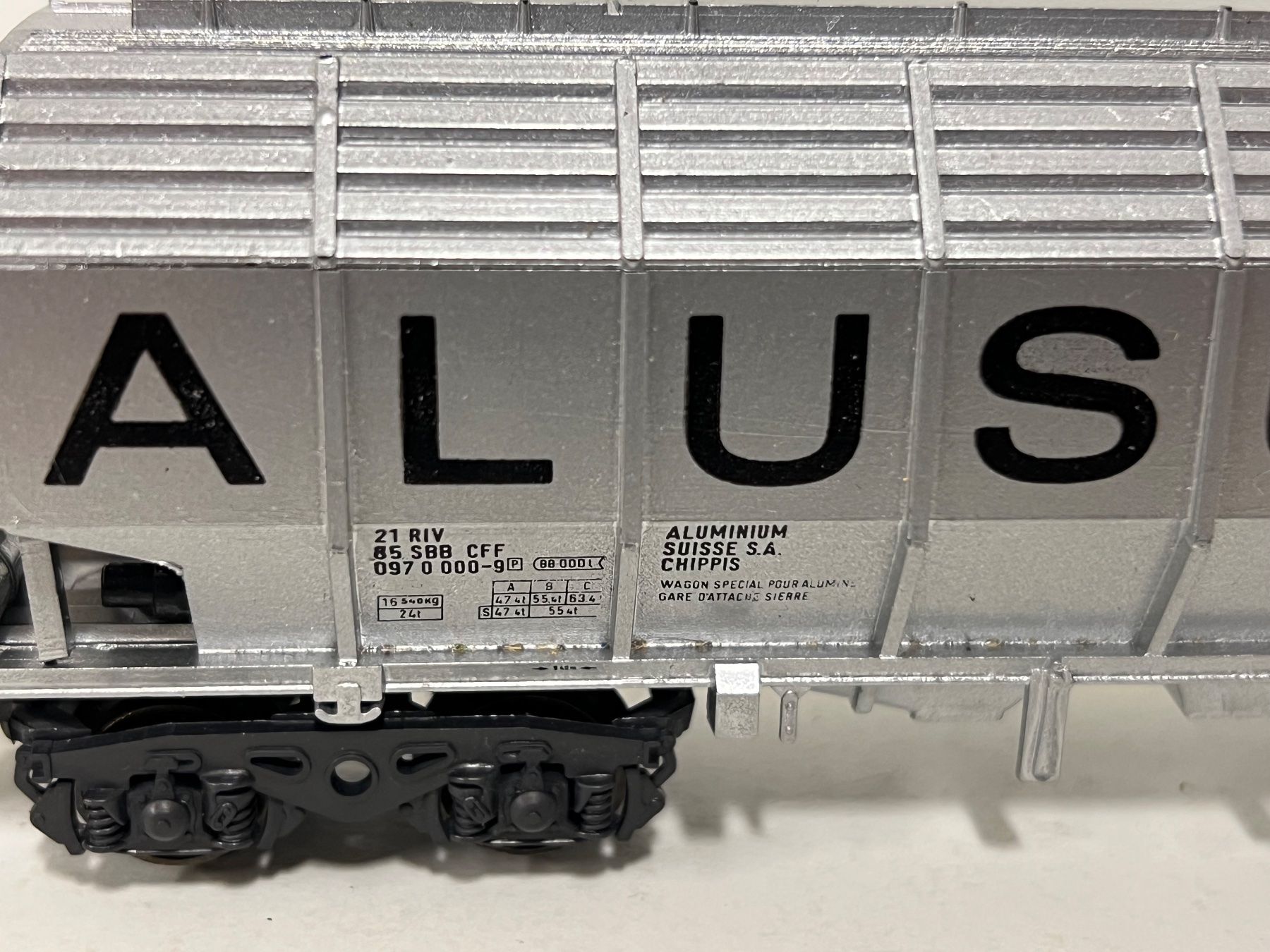 Liliput Modellini di ferrovie: Liliput ALU SUISSE  H0 SBB DC – Usato da Geroldswil venduto da TopTrain54 4