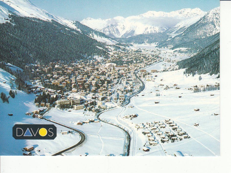 Cartoline postali: Davos 20 um 1995 – Usato da Bürglen TG venduto da StampGraf