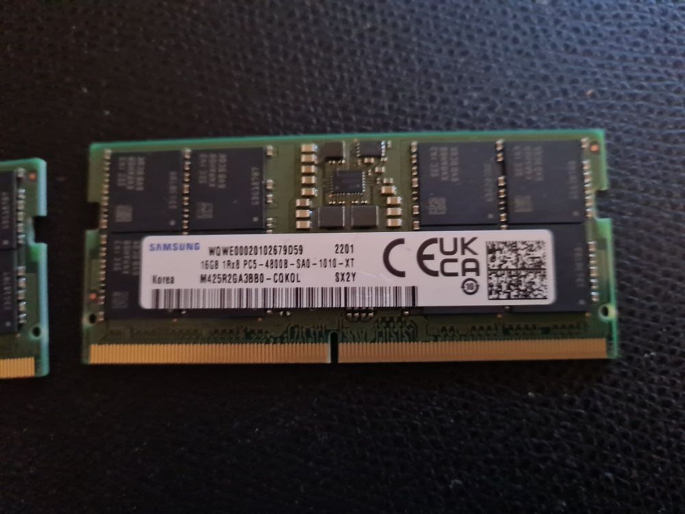 Samsung DDR5 SODIMM 2x16GB | Kaufen auf Ricardo