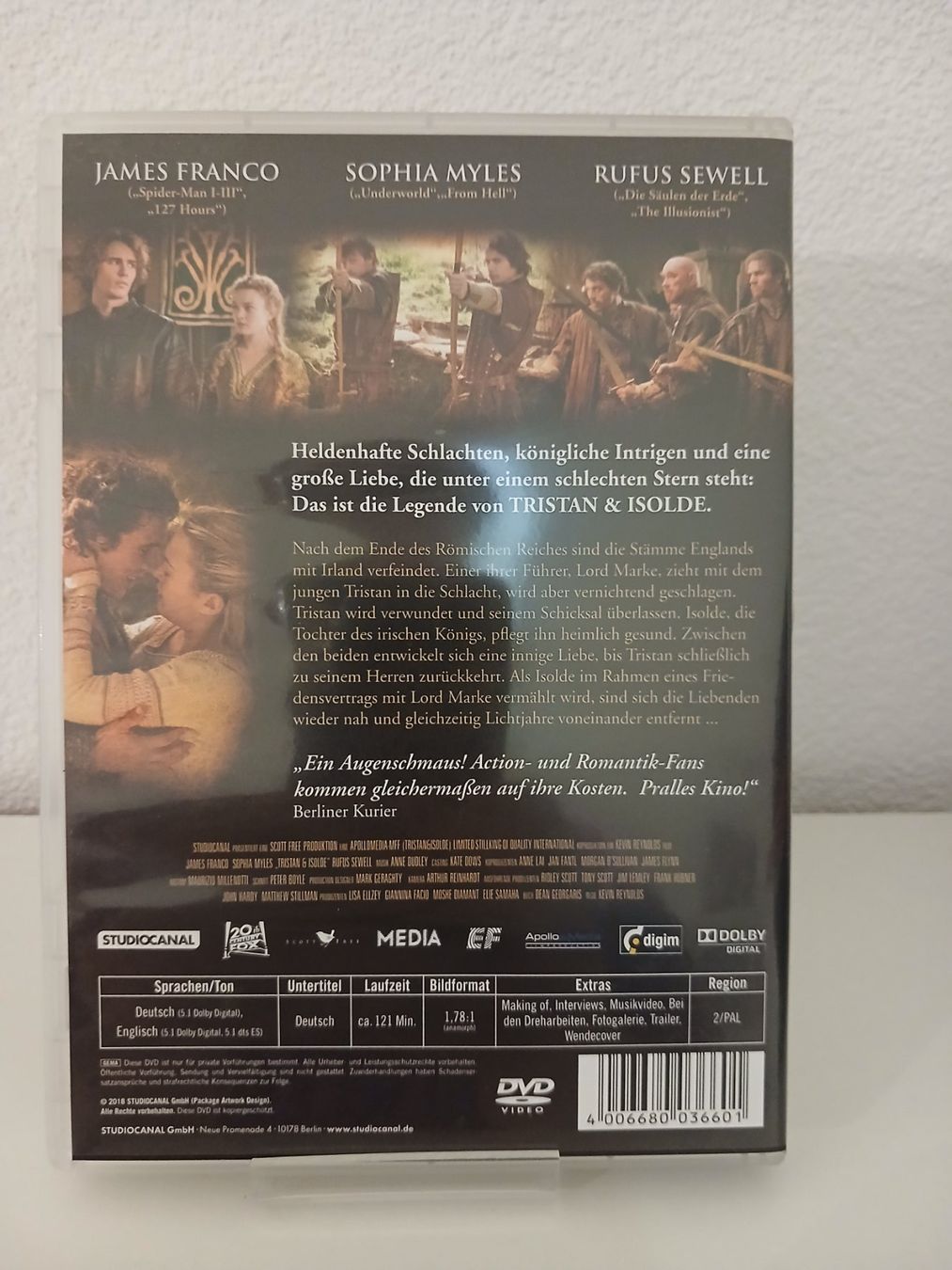 Tous les DVDs: Tristan & Isolde – D'occasion à St. Margrethen SG par SamusAran 1