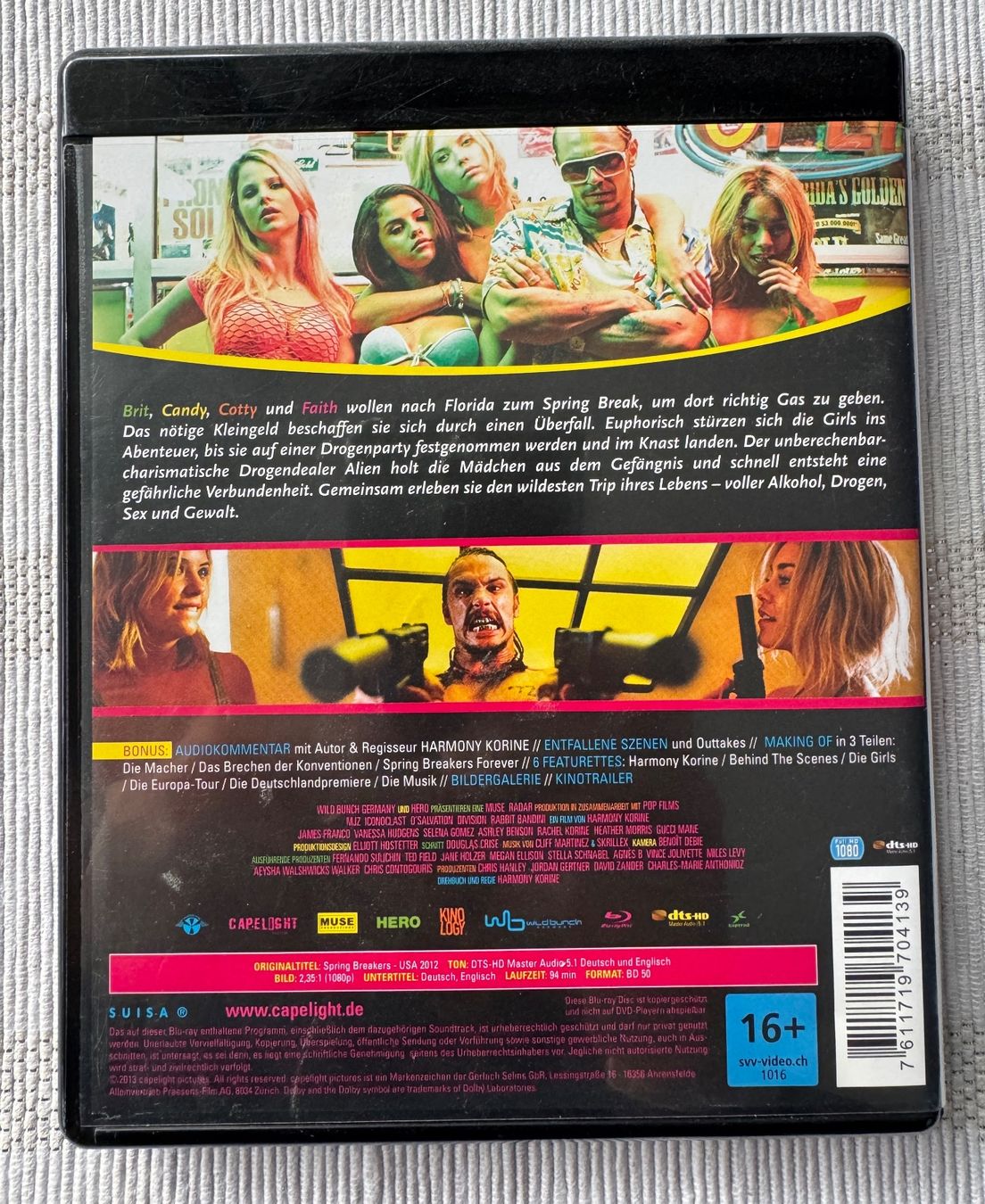 Tutti i DVDs: Spring Breakers [Blu-ray] - Selena Gomez – Usato da Arbon venduto da drs64 1