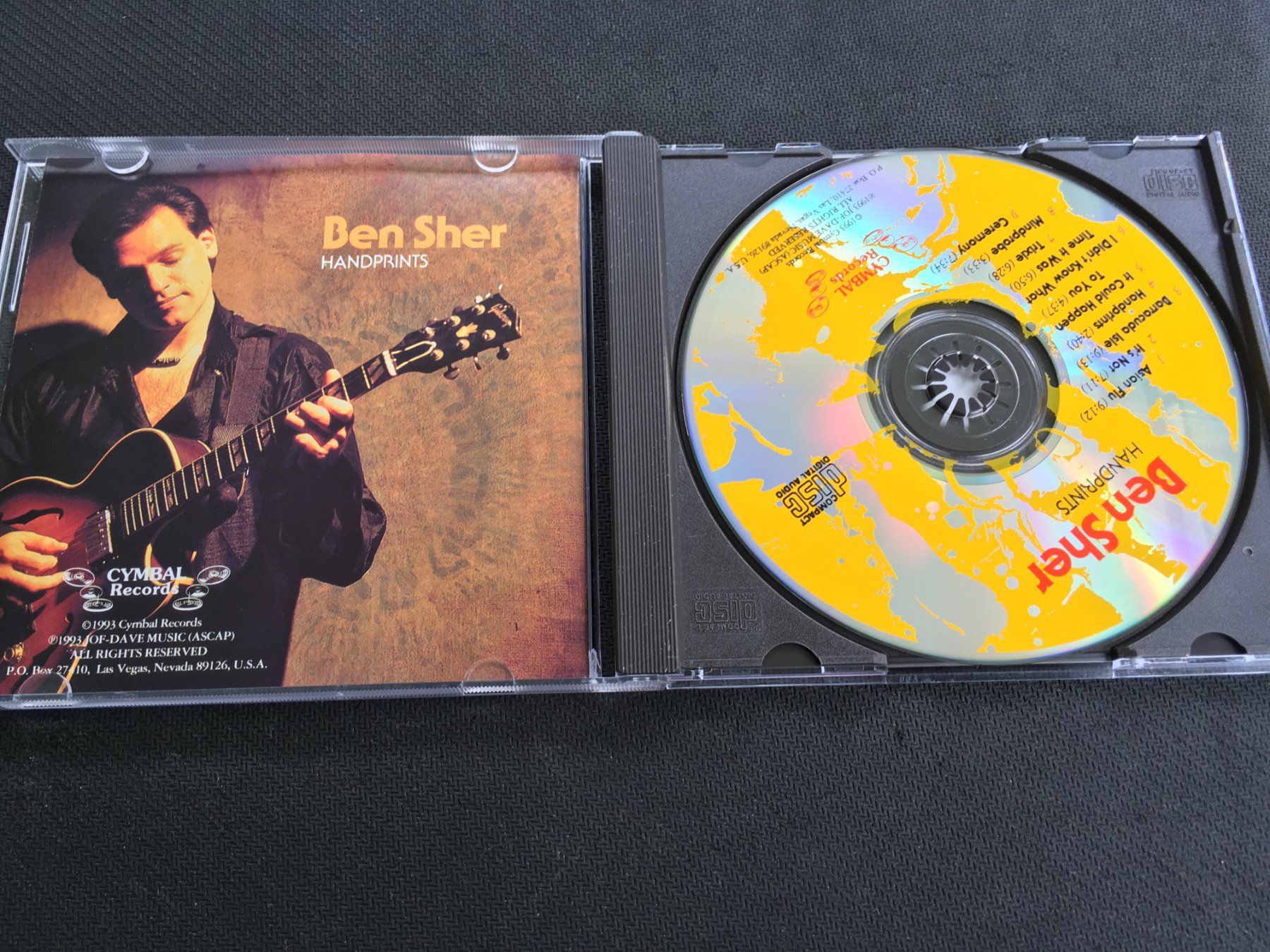 CD: Ben Sher - Handprints -CD- – Usato da St.Gallen venduto da MedienJoe 1