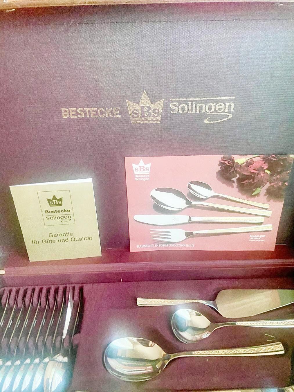 Solingen Set di posate: Set di Posate da Tavola placcate in oro – Nuovo e nell'imballaggio originale da Pregassona venduto da tec_gdd7 1