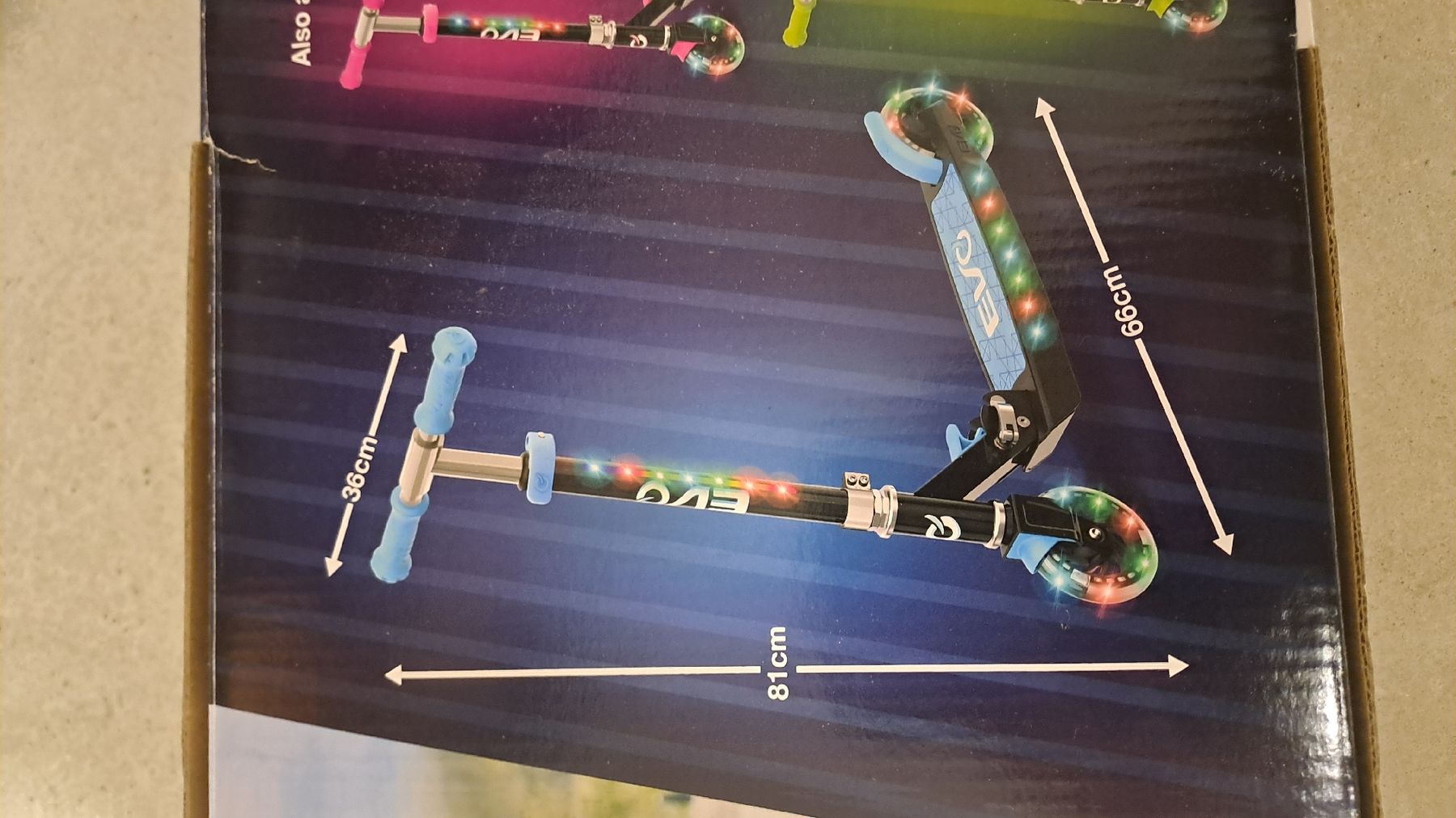 Kickboard: Kickroller EVO Light Blast blau Grösse 5+ ab 5 Jahren – Usato da Orpund venduto da Ricooder 4