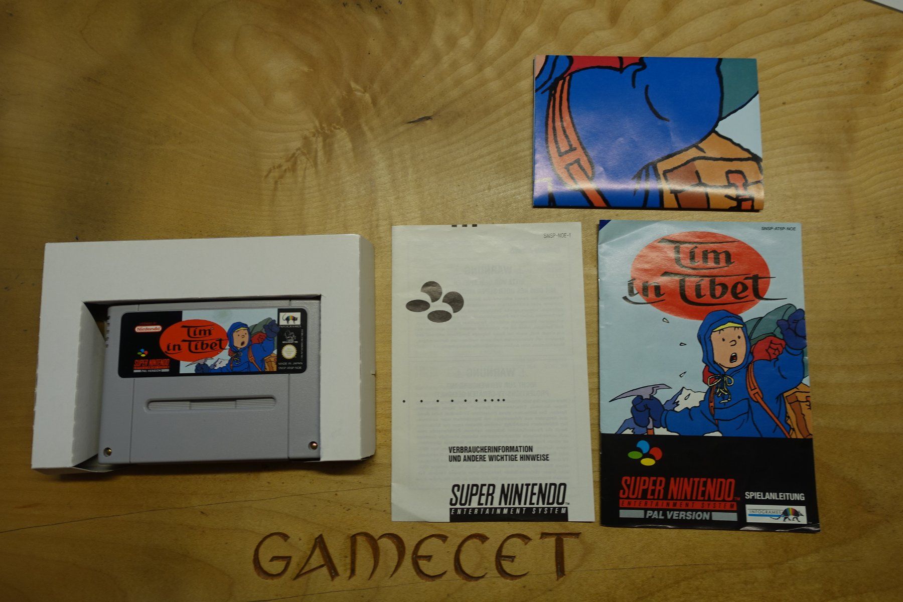 Nintendo Giochi: Tim und Struppi in Tibet – Usato da Steinach venduto da Gamecet 6