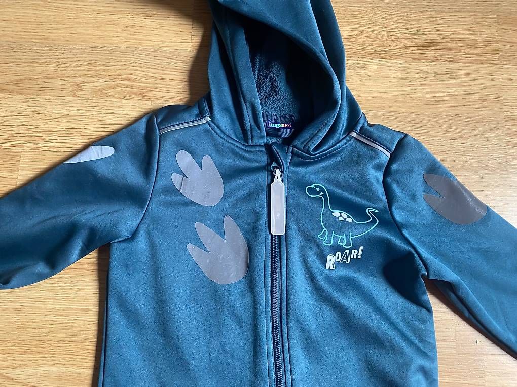 Lupilu Completi: Softshellanzug Jungen Gr. 110/116 Dinosaurier – Usato da Glarus venduto da Iroccinha 2
