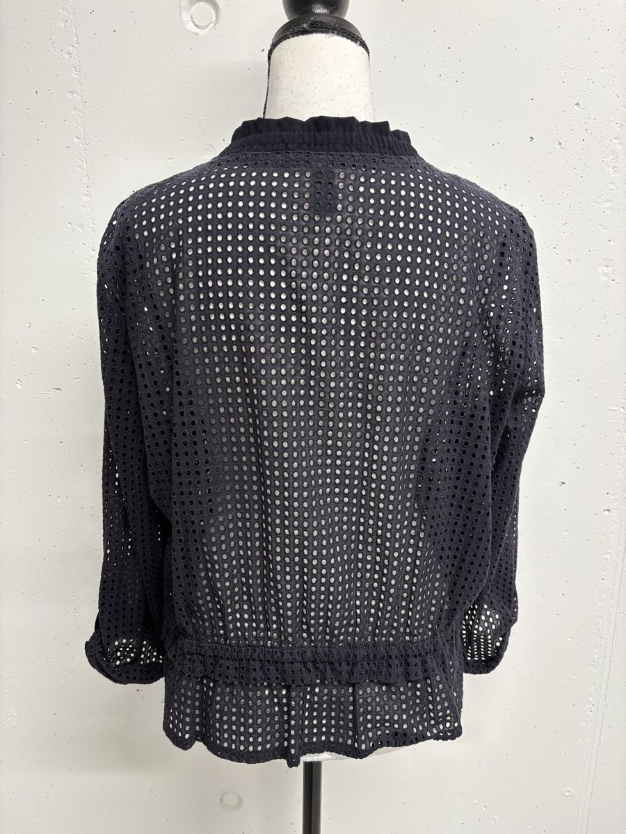 Marc Cain Jacken: Lochspitze Jacke Marc Cain Gr. 42 blau – Neu (gemäss Beschreibung) aus Regensdorf von secondchancefashion 2