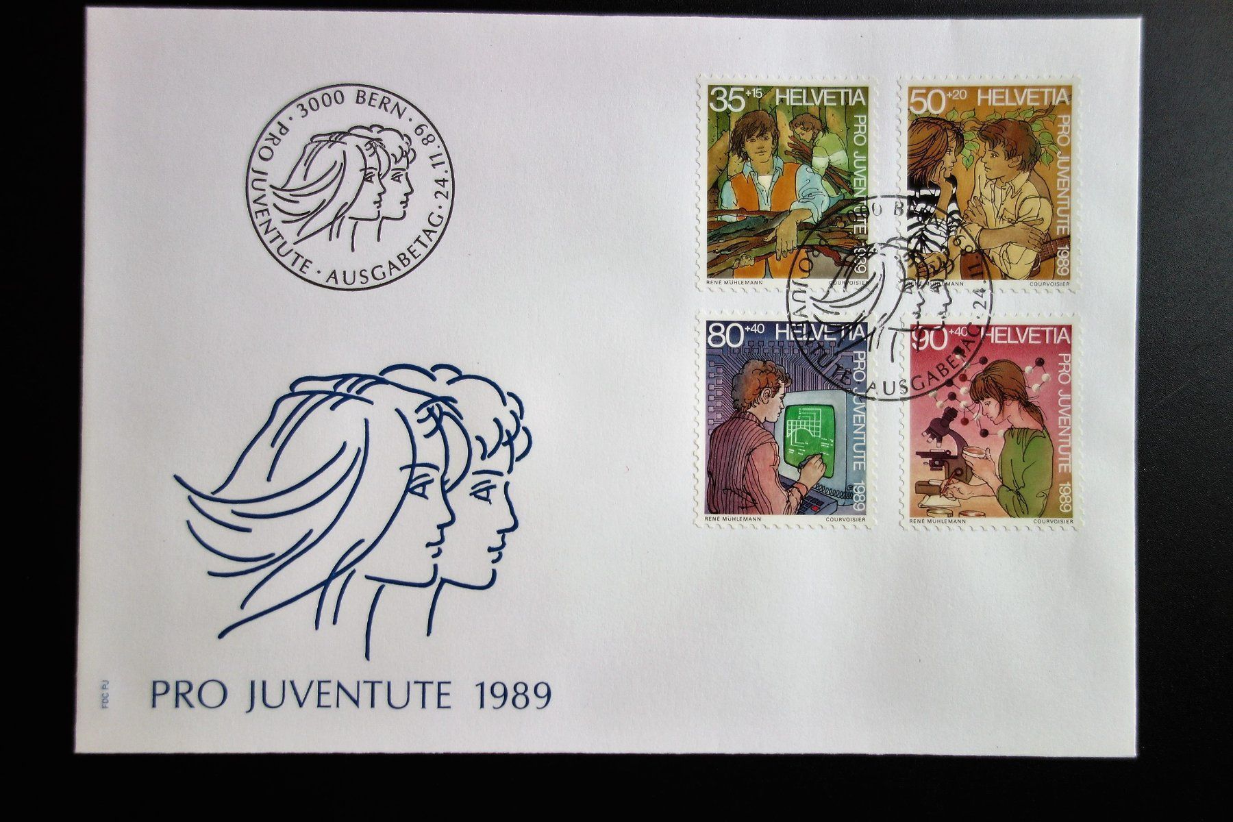 Tutti i francobolli: 1989 FDC Jugendliche – Nuovo (secondo la descrizione) da Mettmenstetten venduto da Sutasso