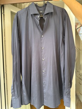 Herren Hemd BOSS Slim Fit Stretch Grösse 43 