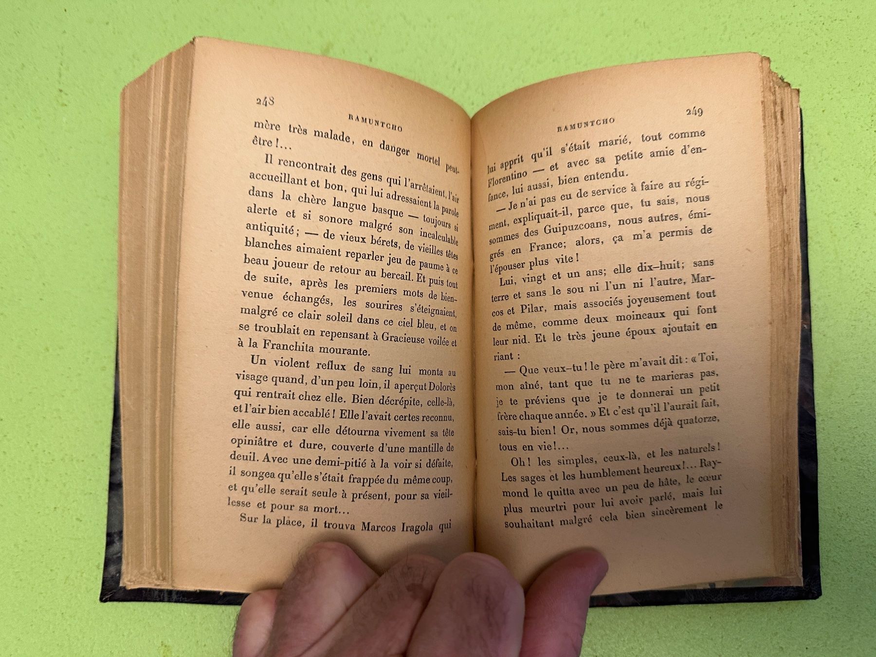 Libri: Pierre Loti: Ramuntcho. – Usato da Zürich venduto da allp 5