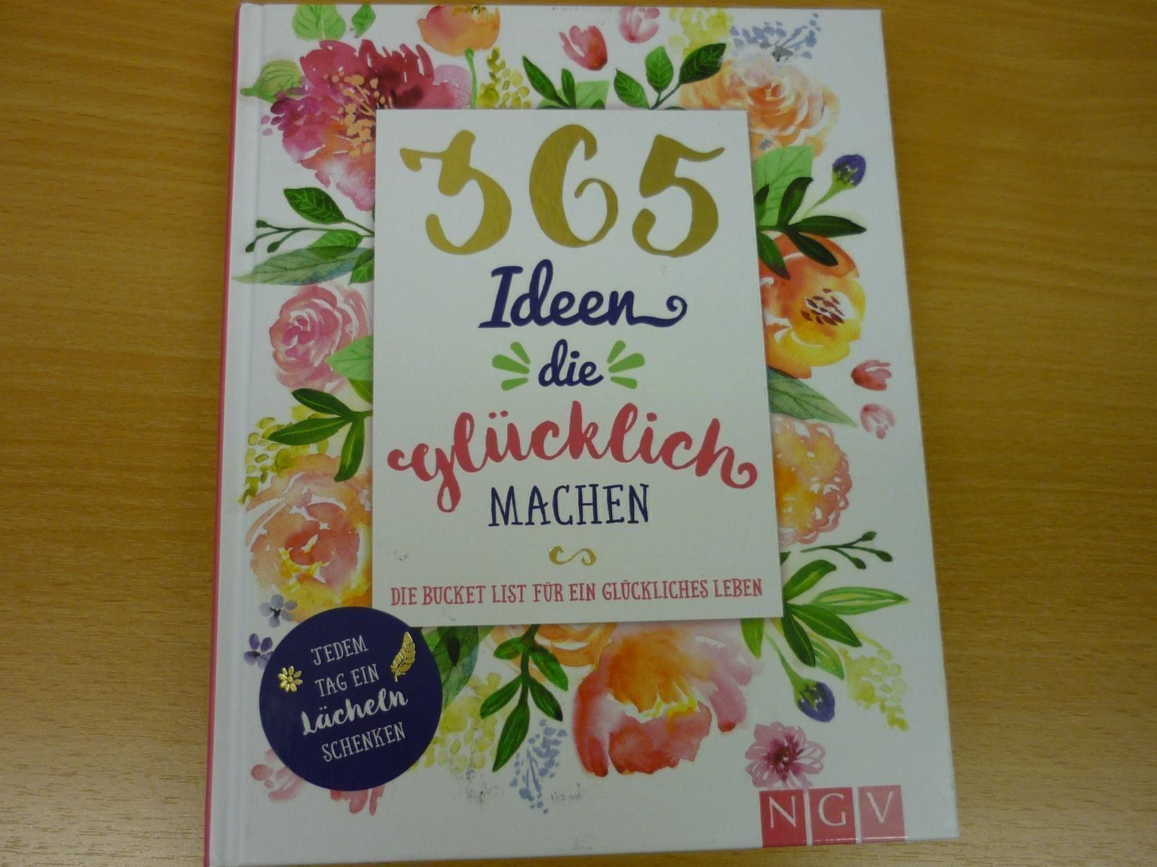 Libri: Buch "365 Ideen die glücklich machen" – Nuovo (secondo la descrizione) da Jonschwil venduto da bsn_p8dl