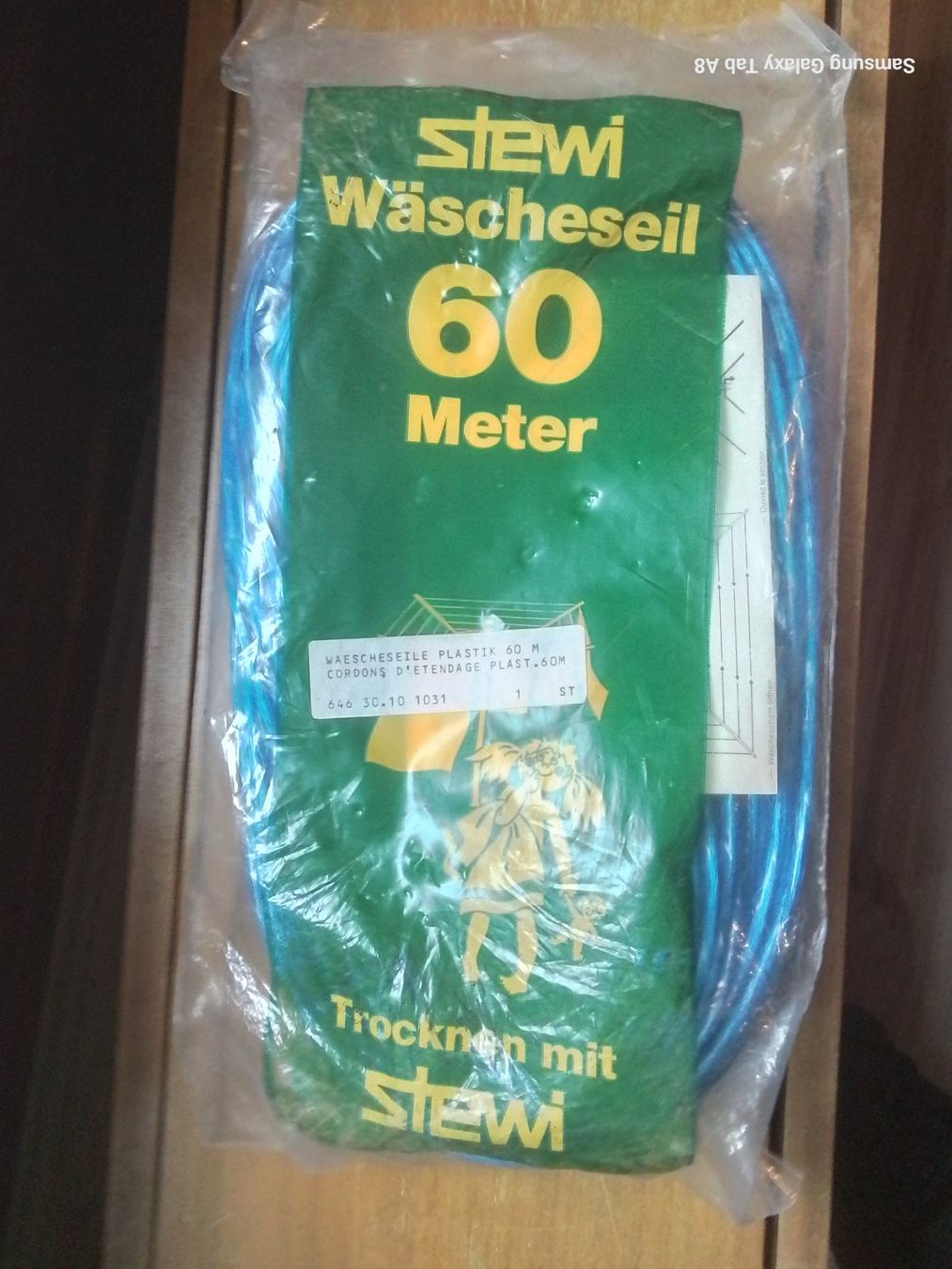 Vintage Orig. Stewi Wäscheseil 60 Meter,cordon d'etendage (Gebraucht ...