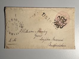 Grossbritannien 1844, One Penny, 26./27.4.1844, Dalston, top