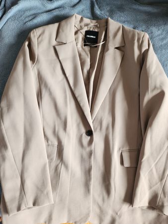 Veste beige Pull&Bear, taille XL, idéale pour l'automne
