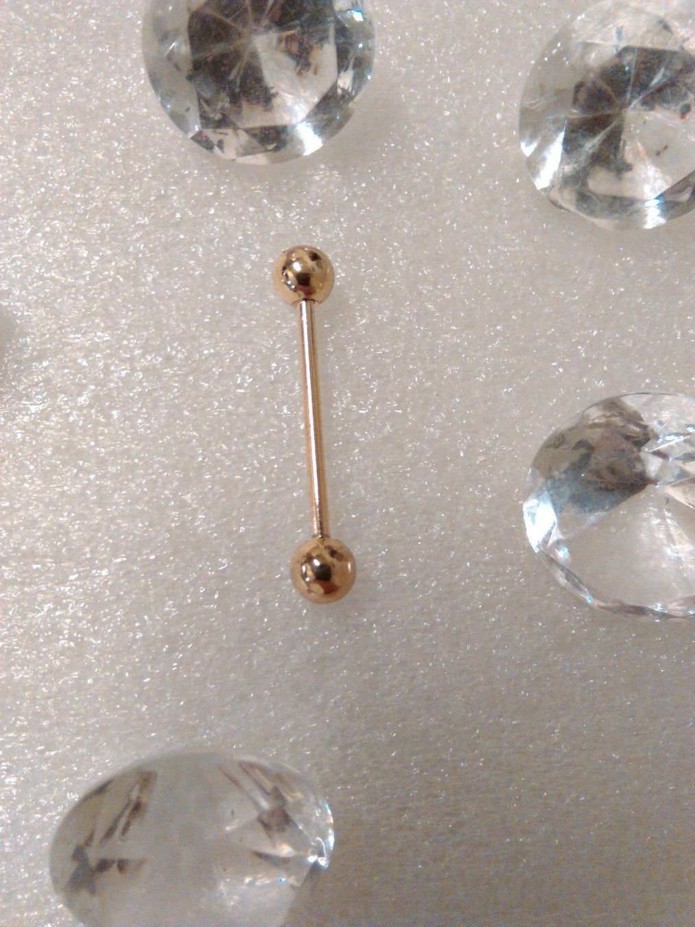 Piercingschmuck: EDELSTHAL ZUNGE PIERCING – Neu (gemäss Beschreibung) aus Basel von bijoutrie_4 1