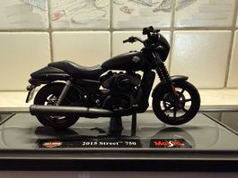 Harley Davidson Street 750 2015 schwarz 1/18