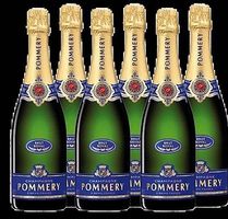 6 FLASCHE POMMERY BRUT CHAMPAGNER