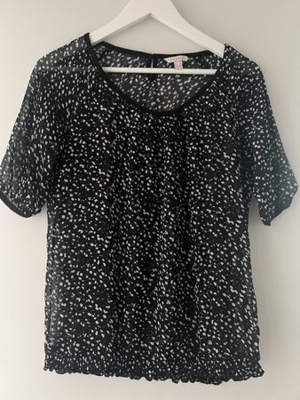 Shirt, Esprit, Bluse, Chiffon Gr. 34