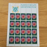 Kleinbogen Liechtenstein 1972