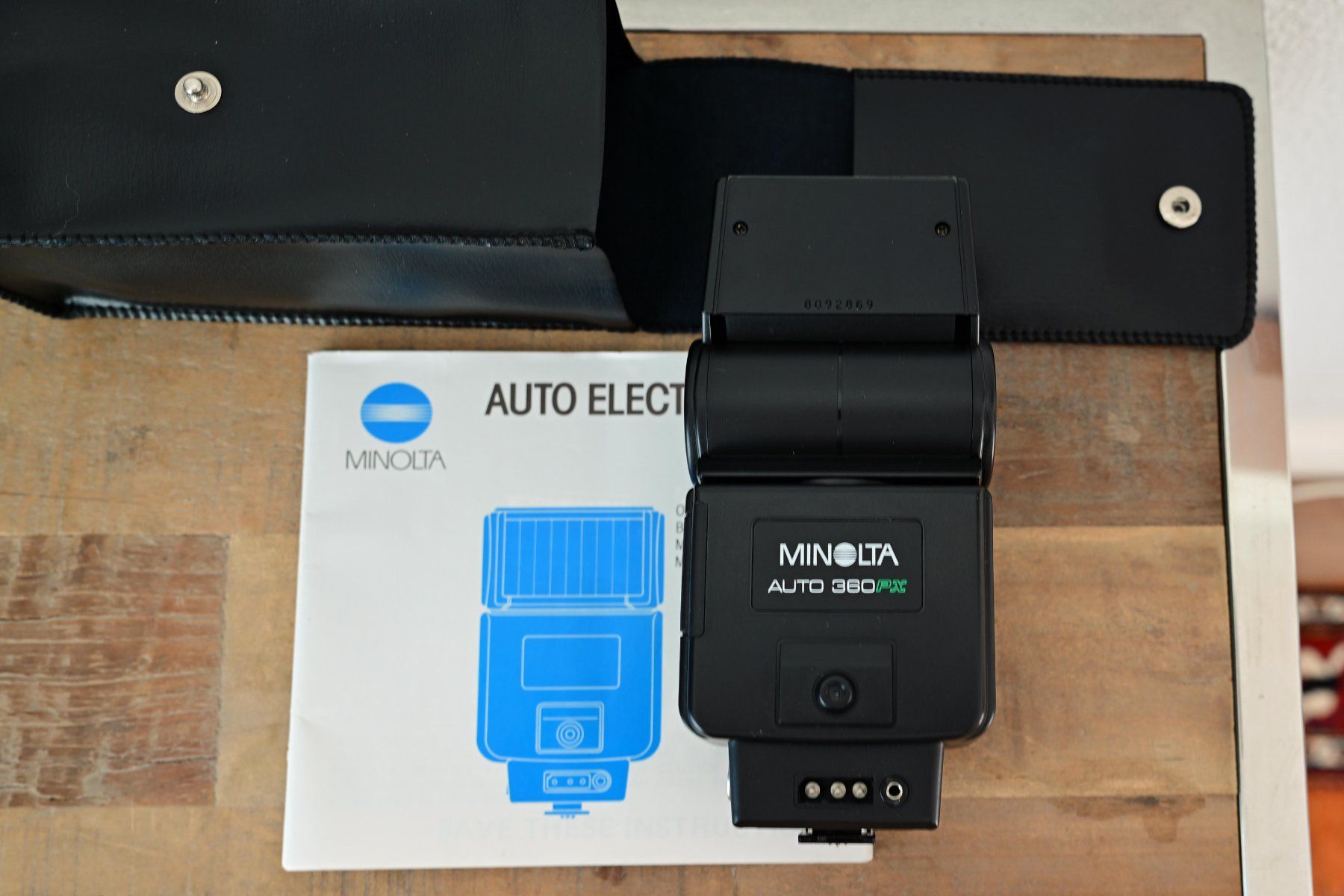 Minolta Flash: Minolta Blitz 360PX – Usato da Wohlen AG venduto da Adesso02 1