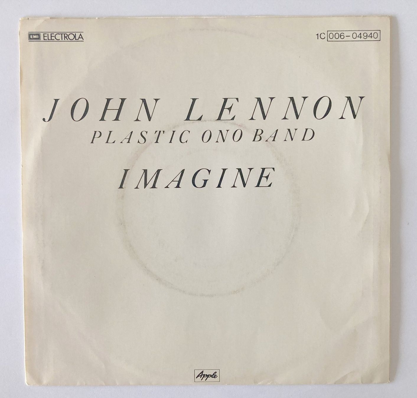 Dischi in vinile: JOHN LENNON - IMAGINE – Usato da Bottens venduto da hotter-than-hell 1