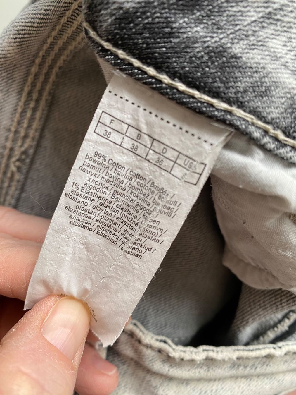 Jeans: Jeans grau in Grösse 36 – Gebraucht aus Schönenwerd von iolilly 2
