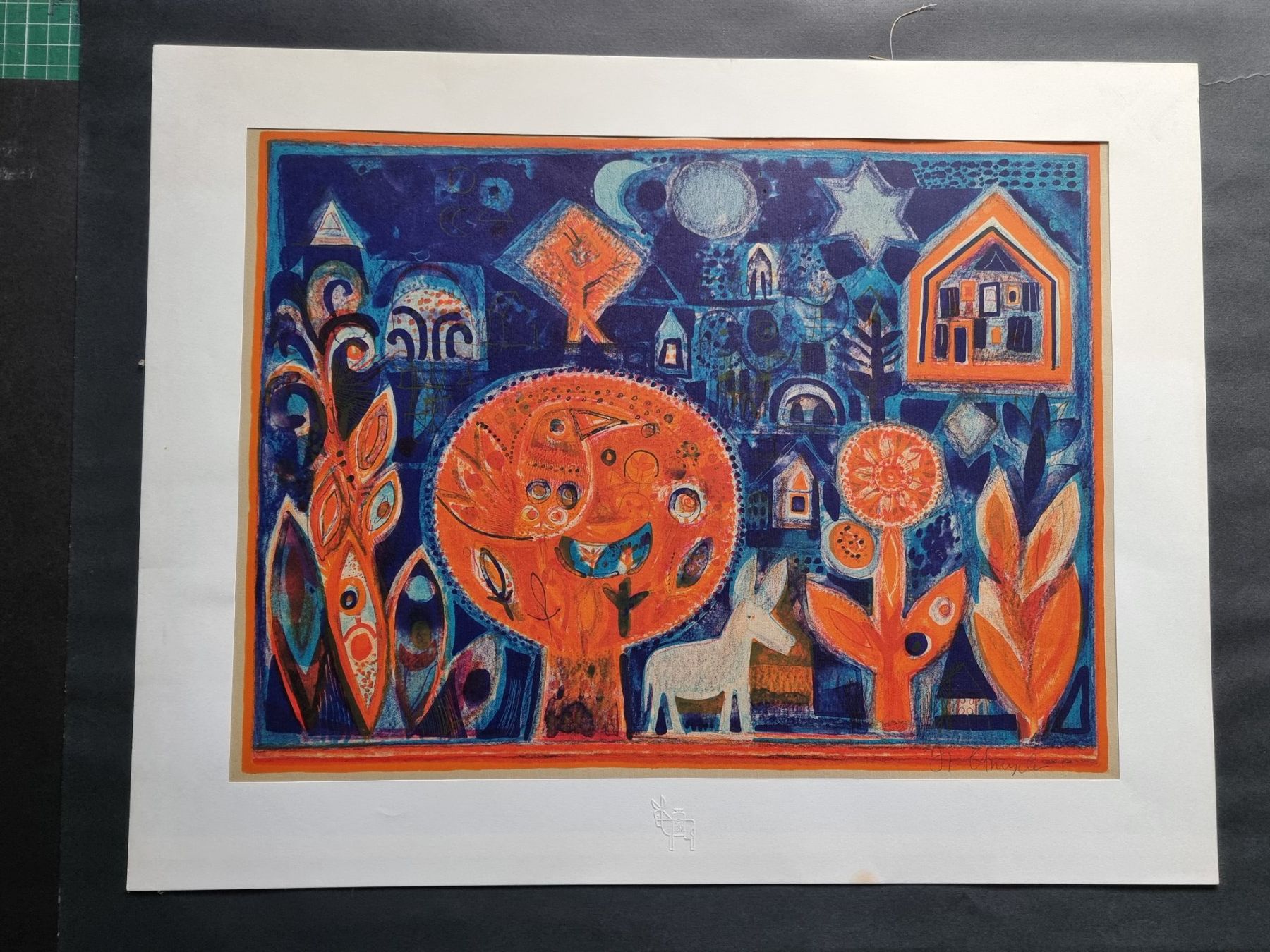 Grafica & Litografie: HANS STRUPLER LITHOGRAPHIE SIGNIERT – Usato da Gersau venduto da grafik-kunst 1
