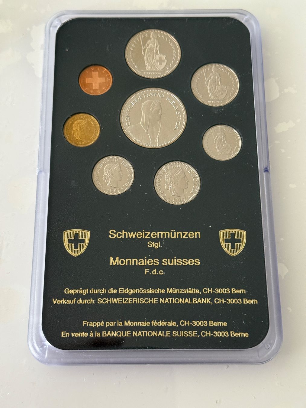Toutes les monnaies: Schweizer Münzsatz 1998  Stempelglanz – Neuf (Voir description) à Wallisellen par SWISS_SILVER1