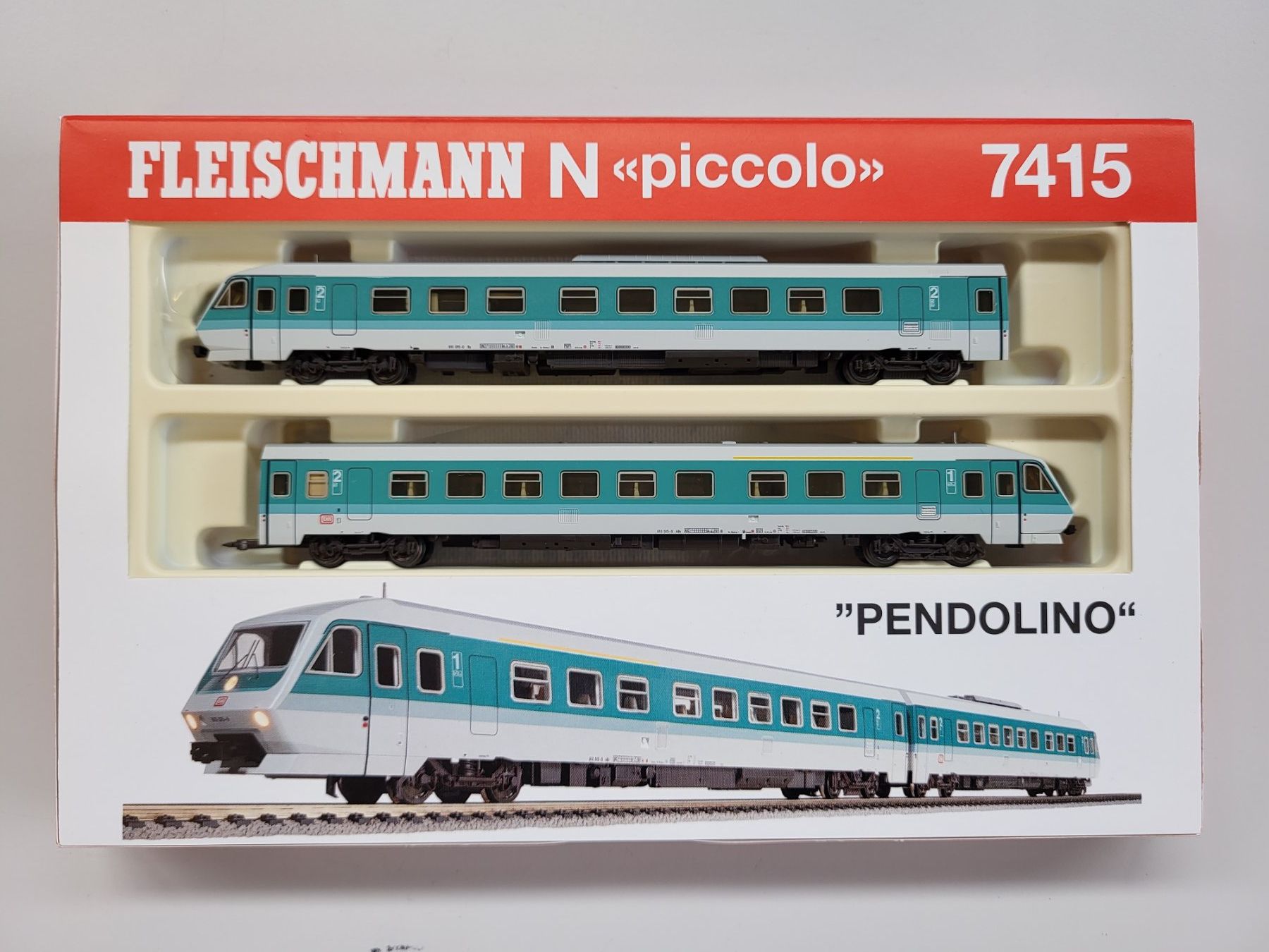 Fleischmann Trains électriques: Fleischmann Piccolo 7415 ''Pendolino'' – D'occasion à Brügg BE par POU-BELLE