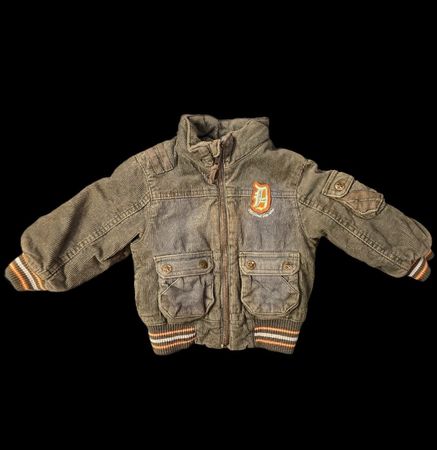 H&M Baby Cord Jacke, Khaki, Gr 86, Top!