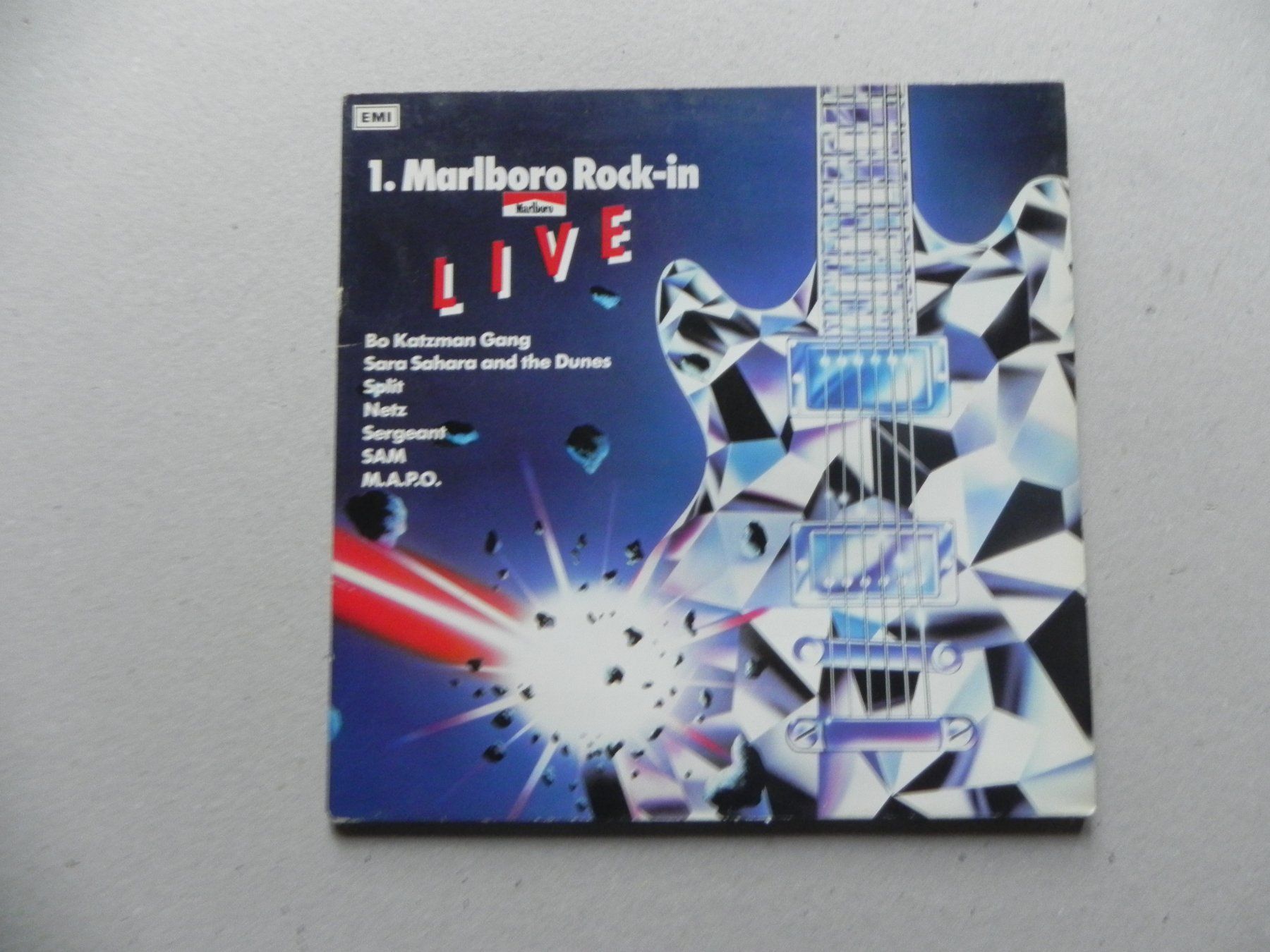 Schallplatten: LP Schweiz CH Rock Netz Split Sergeant SAM M.A.P.O. 1986 – Gebraucht aus Siebnen von krimsie