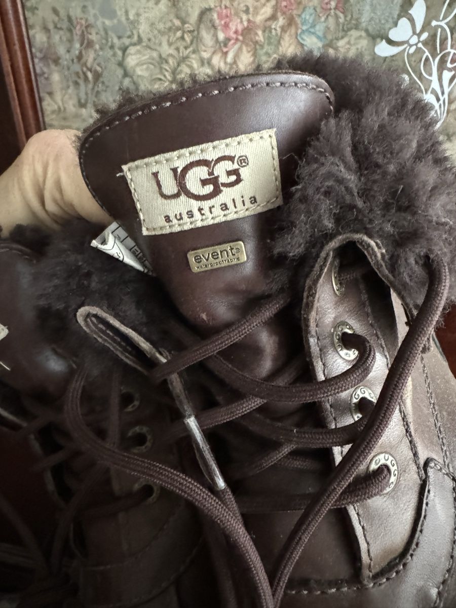 Ugg Scarpe da uomo: Ugg Leder Winterstiefel Schneeschuhe – Usato da Obfelden venduto da cesarina10 6