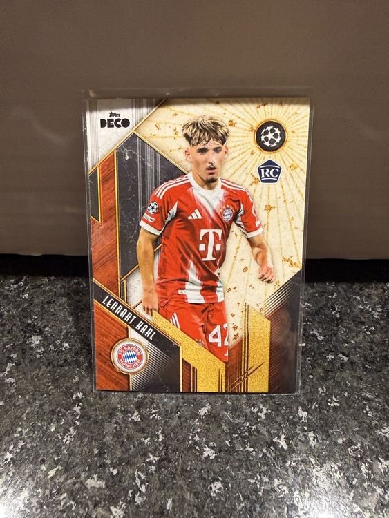 Lennart Karl Topps Deco RC - Bayern München Karte! (Neu und ...