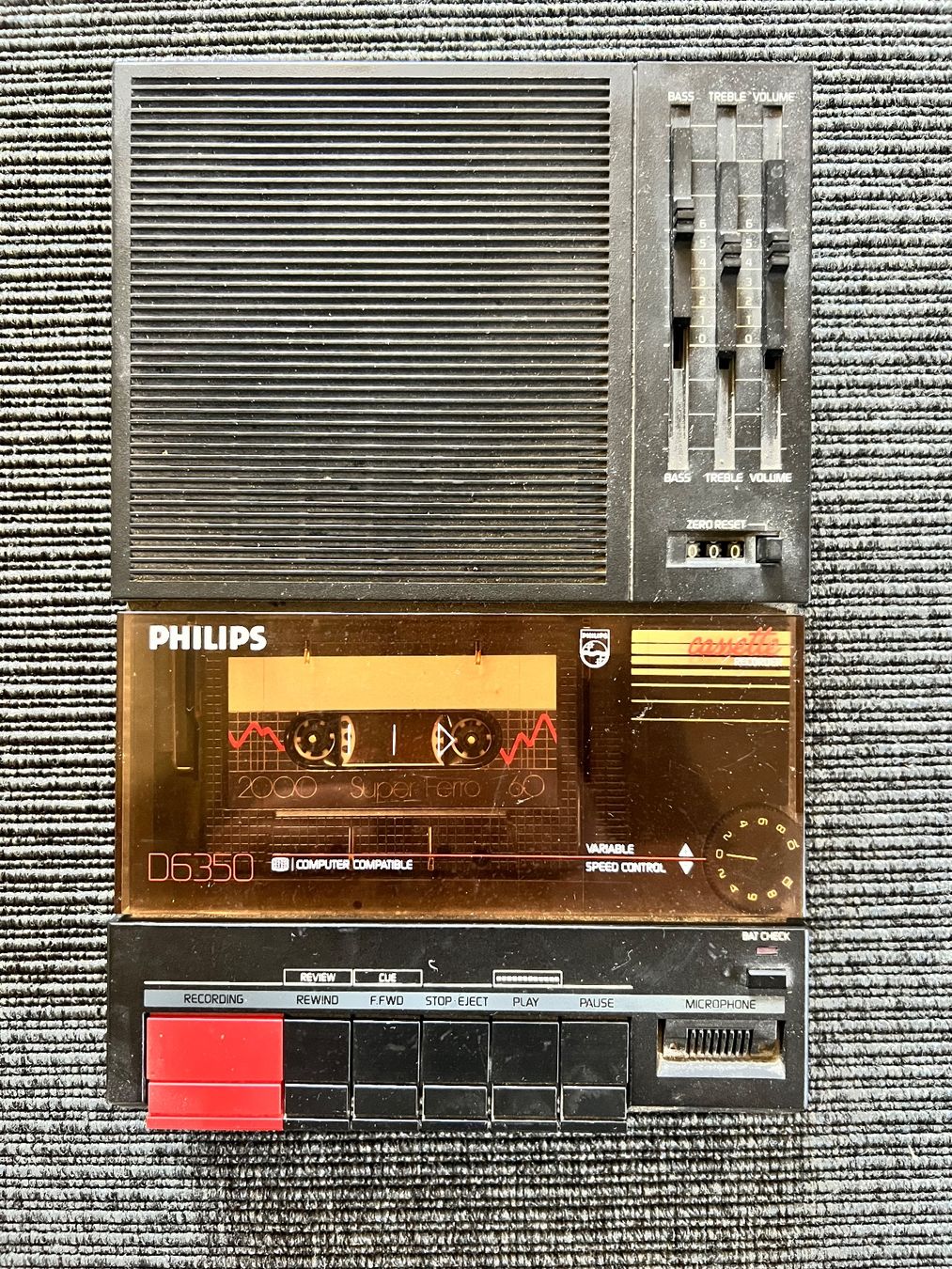 Philips Registratori: Kassettenrecorder 1984 Philips D6350 – Usato da Burgdorf venduto da A006972