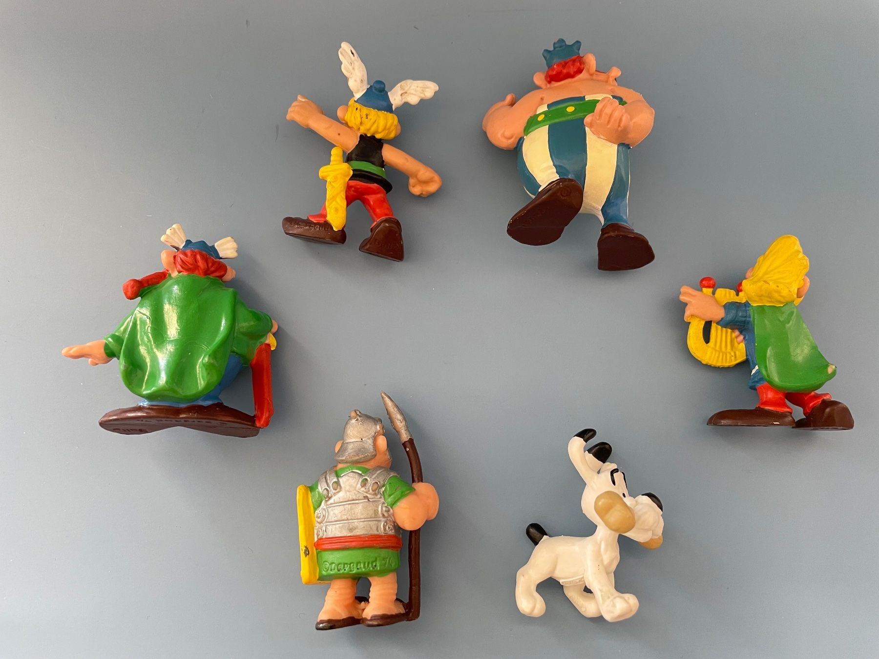 Bullyland Figuren: 6x 70er Asterix & Obelix Comic Figur Dargaud Bully Playstoy – Gebraucht aus Gossau SG von entwederoder 3