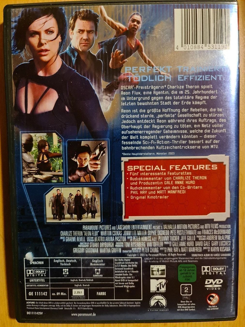 Alle DVDs: Aeonflux – Gebraucht aus Dintikon von Vexi 1